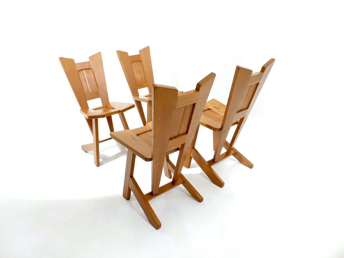 Artikelbild 4er Set Französische Stühle 1940/ 50